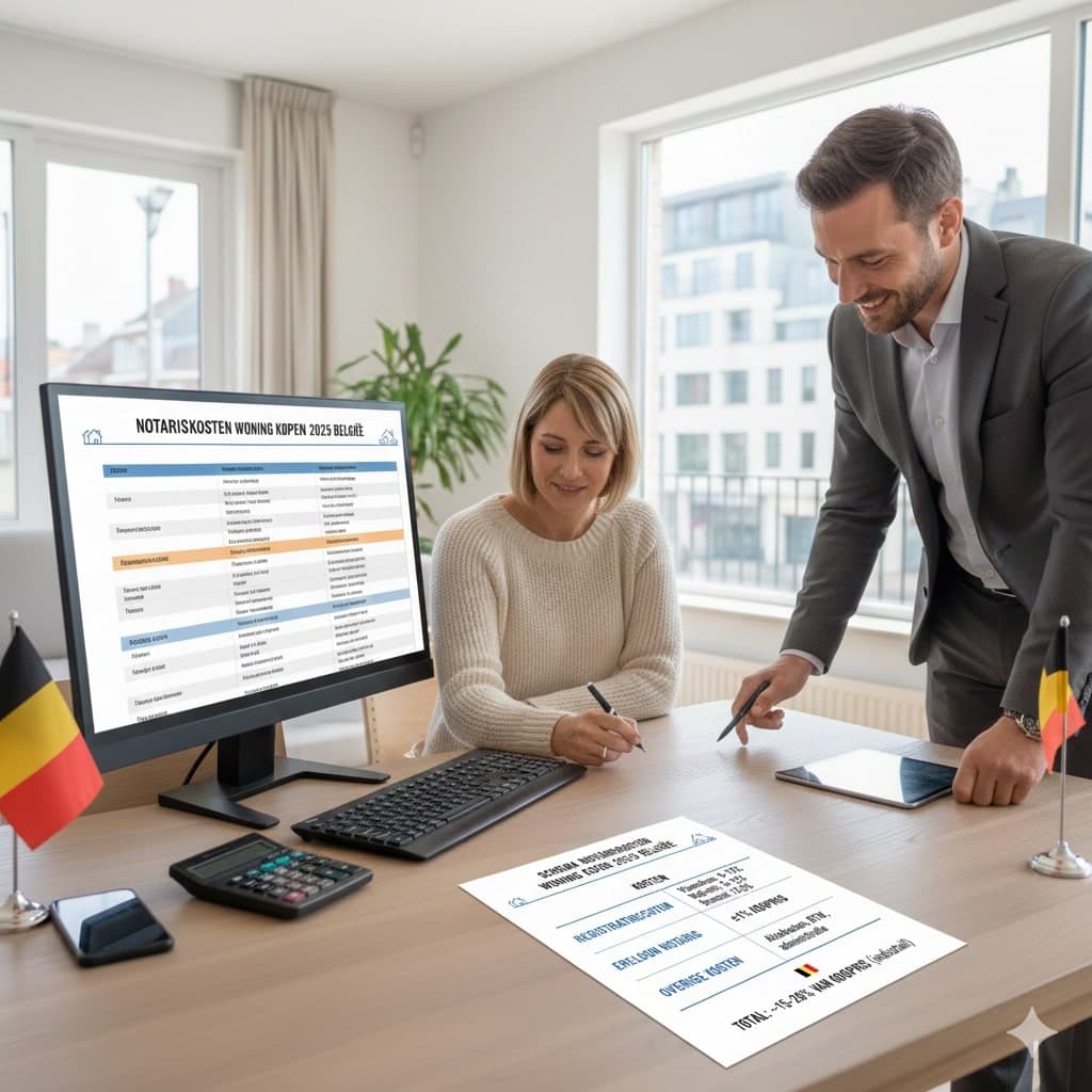 Frais de notaire lors de l'achat d'un logement en Belgique : ce que vous payez vraiment