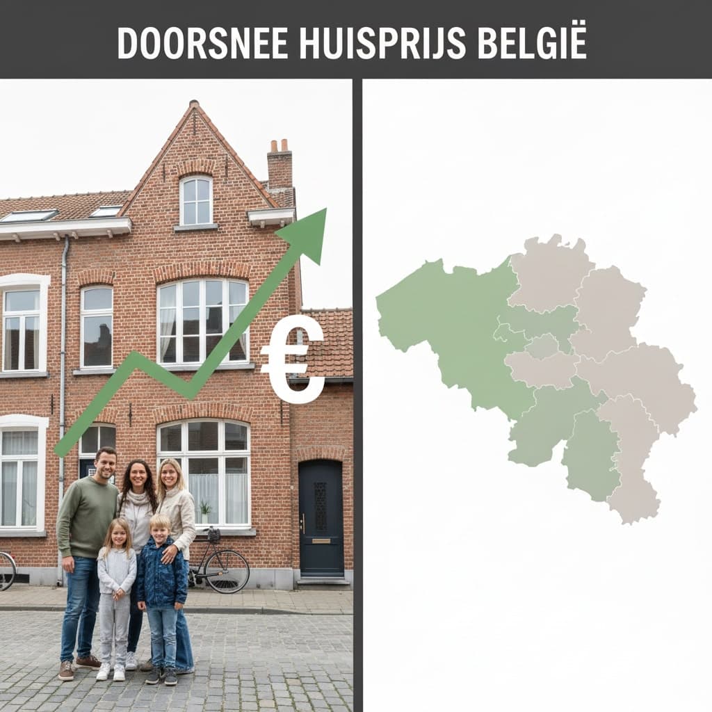 Doorsnee Huisprijs België - Complete Analyse Prijzen Per Regio