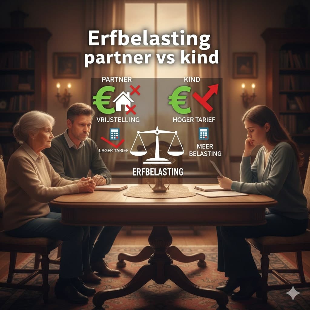 Erfbelasting Partner vs Kind in België - Complete Vergelijking & Voordelen