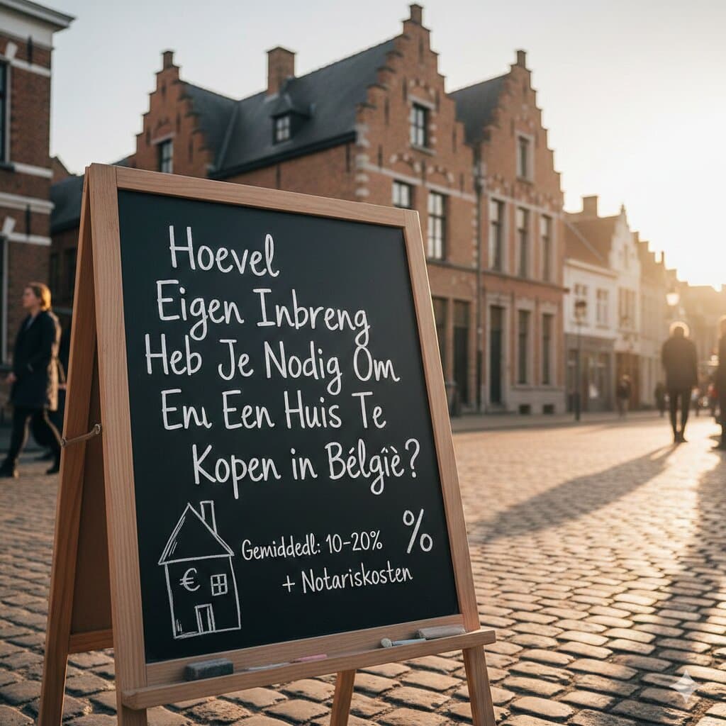 Hoeveel Eigen Inbreng Heb Je Nodig Om Een Huis Te Kopen in België (2026)?