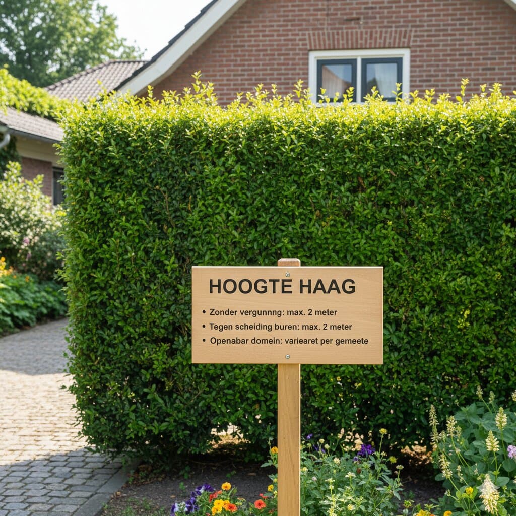 Quelle hauteur maximale pour une haie en Belgique ?