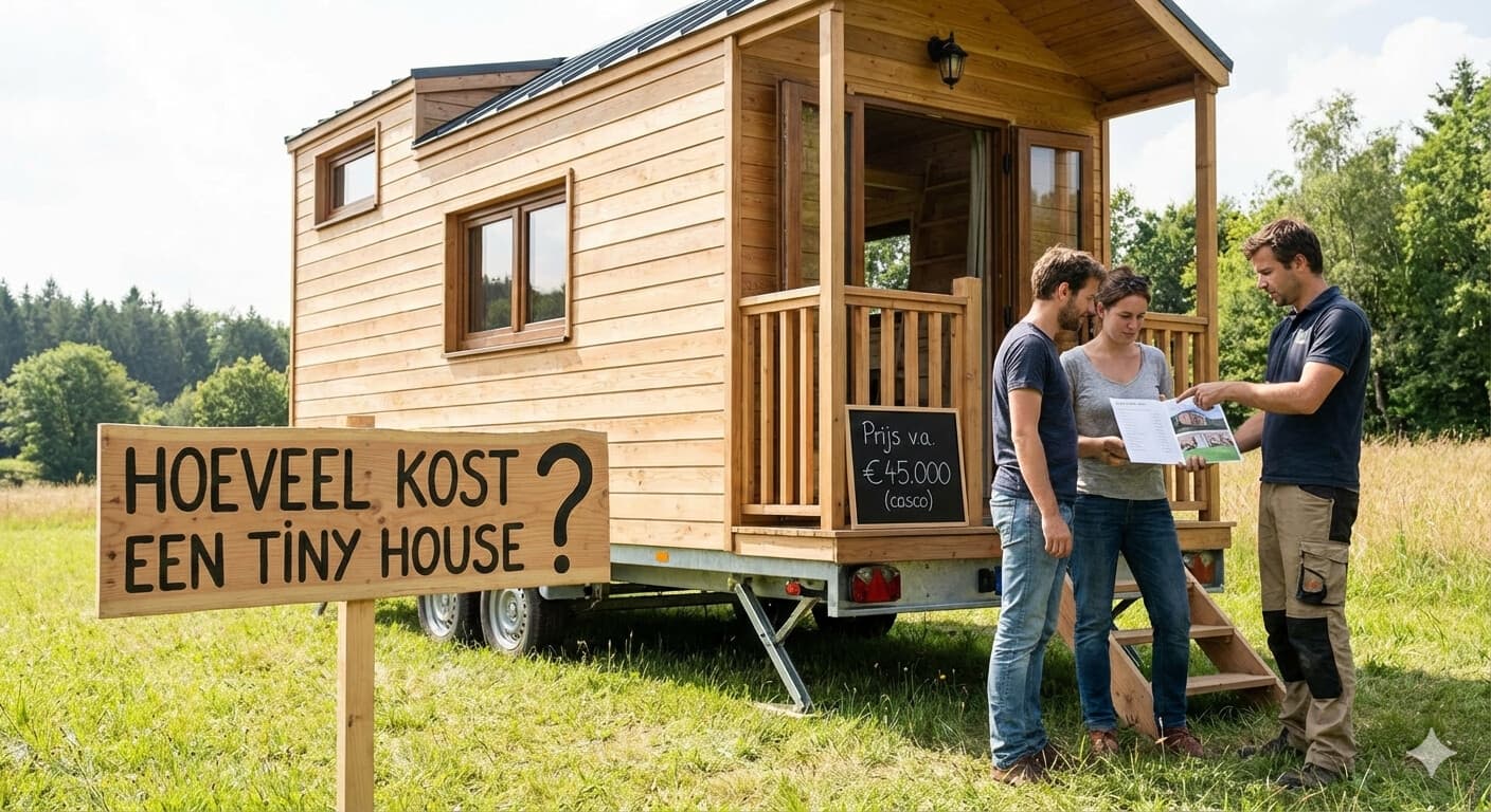 Hoeveel Kost Een Tiny House in België 2026 - Prijzen, Opties & Tips