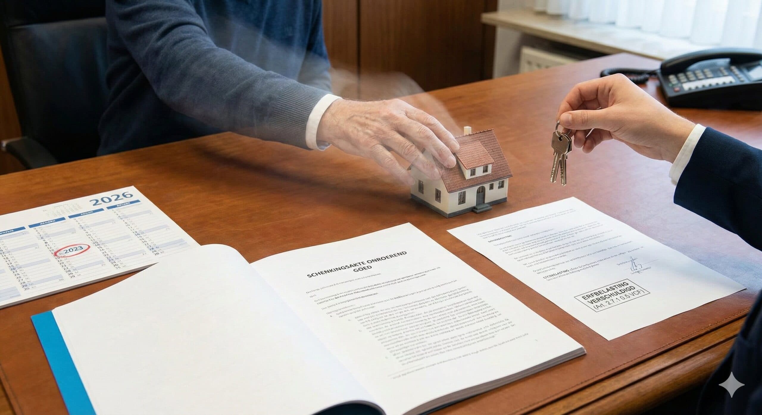 Schenking onroerend goed: wat als de schenker overlijdt binnen 3 jaar?