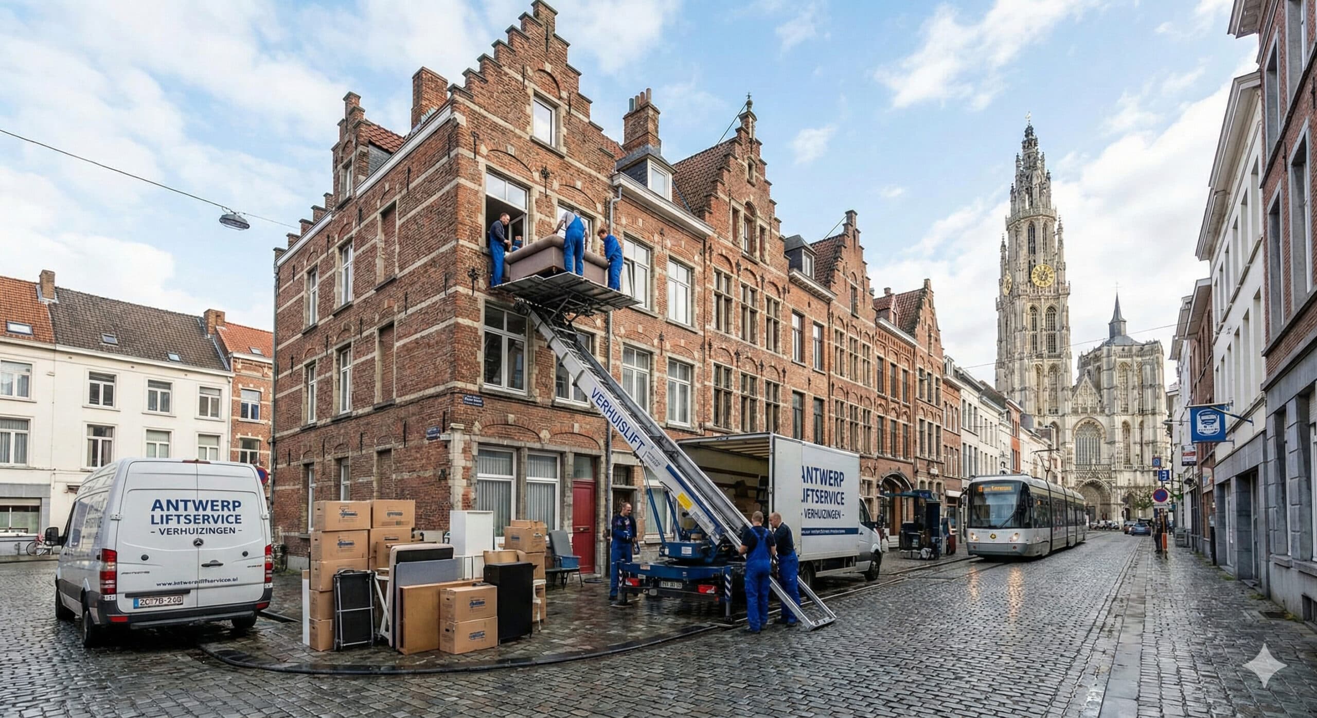 Verhuizen Met Lift in Antwerpen 2026 - Prijzen, Regels & Praktische Gids