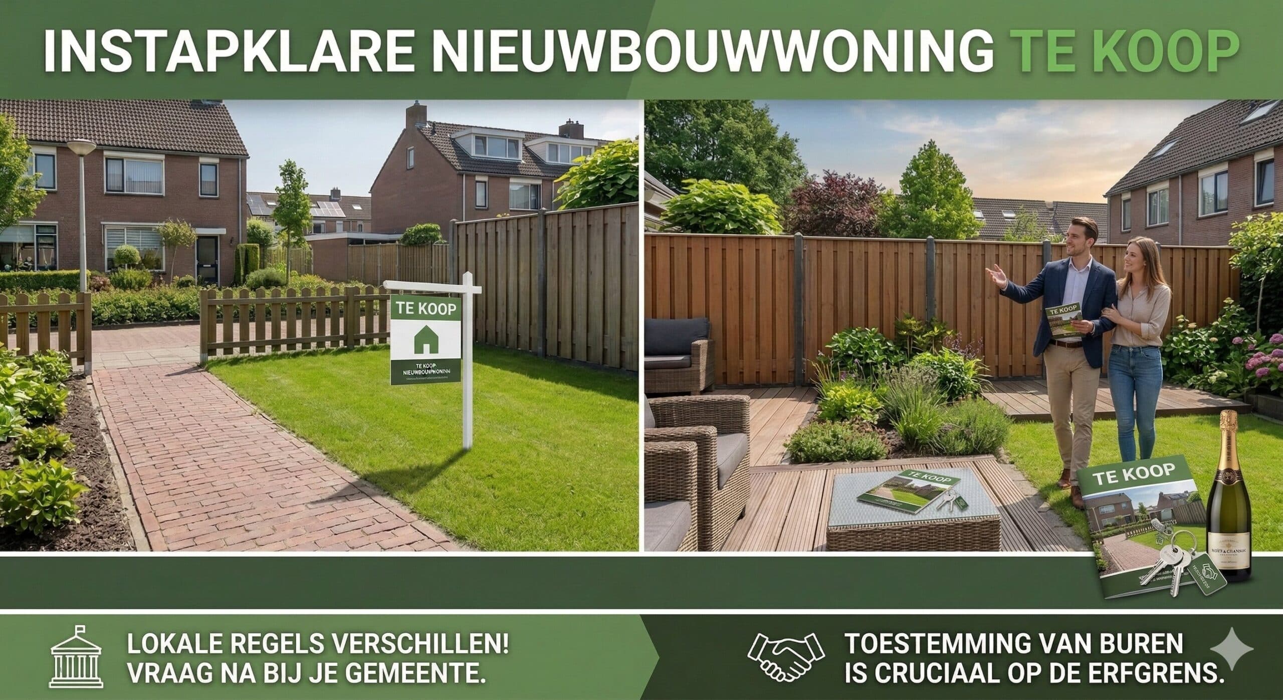 Instapklare nieuwbouwwoning te koop