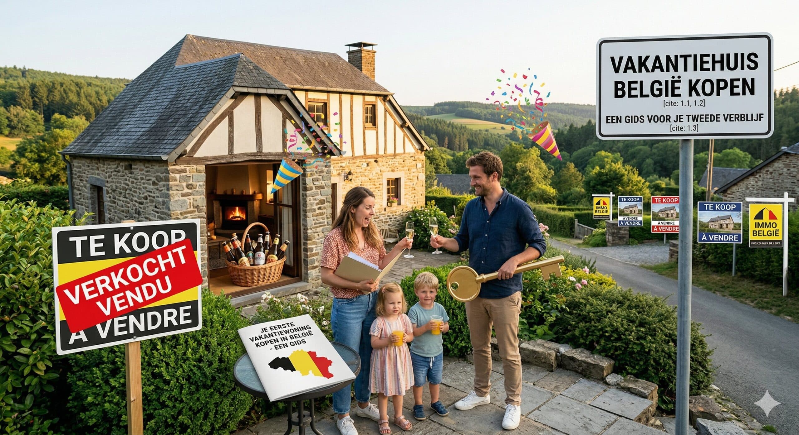 Vakantiehuis kopen in België: waar moet je op letten?
