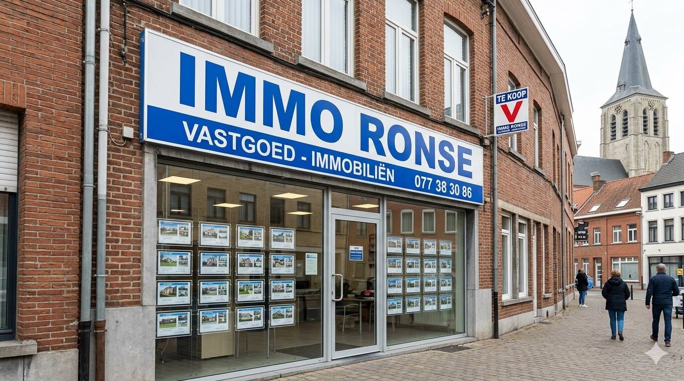 Immo in Ronse: zo kies je het juiste vastgoedkantoor