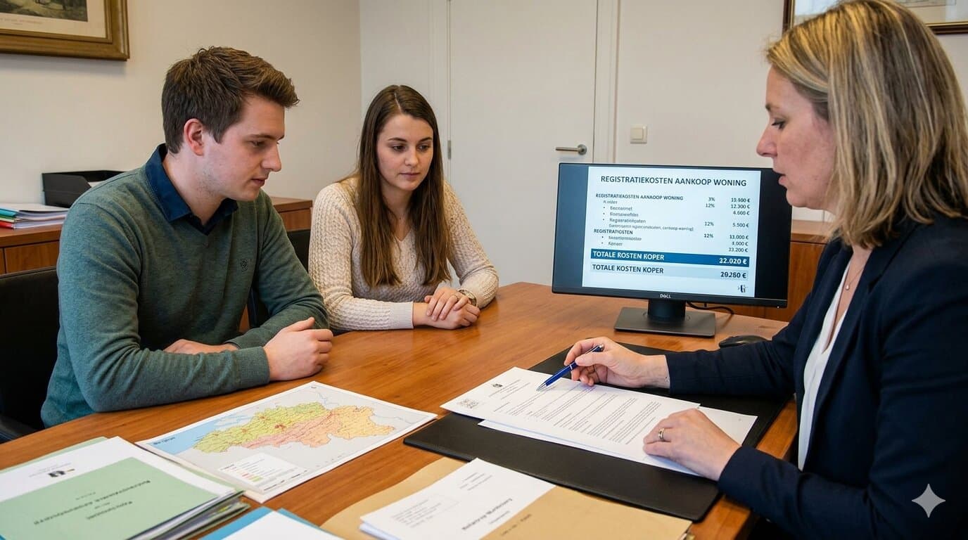 Registratiekosten aankoop woning: wat betaal je in België?