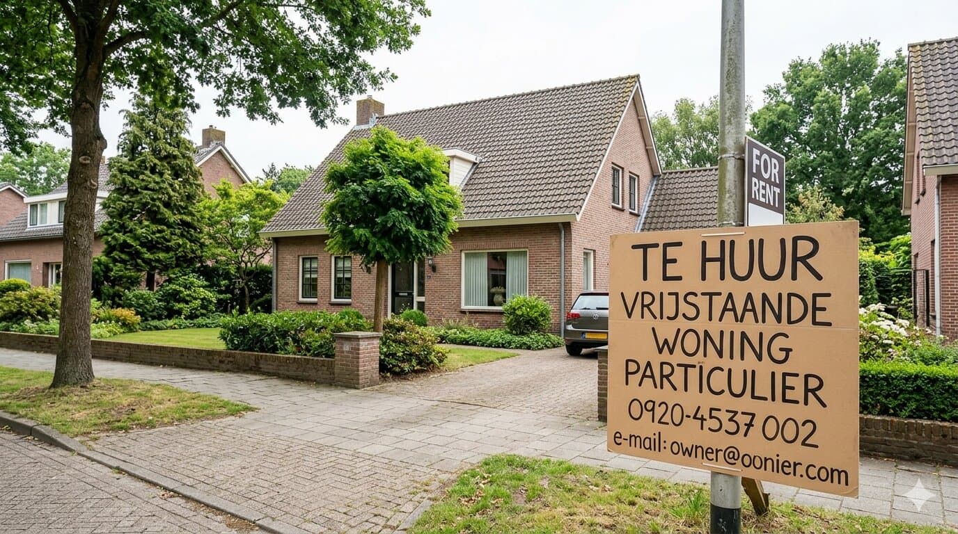 Vrijstaande woning te huur particulier: waar moet je op letten?