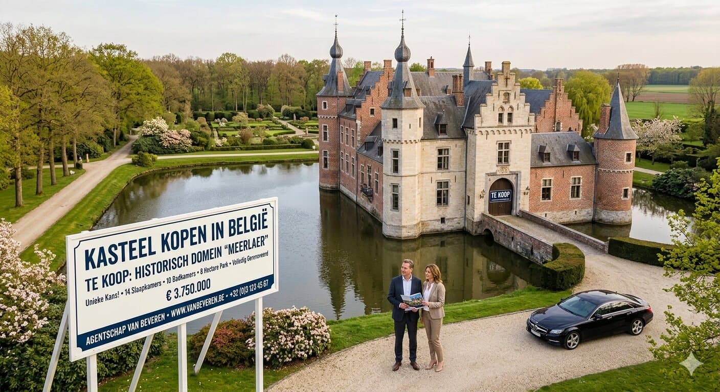 Kasteel kopen in België: wat moet je vooraf weten?