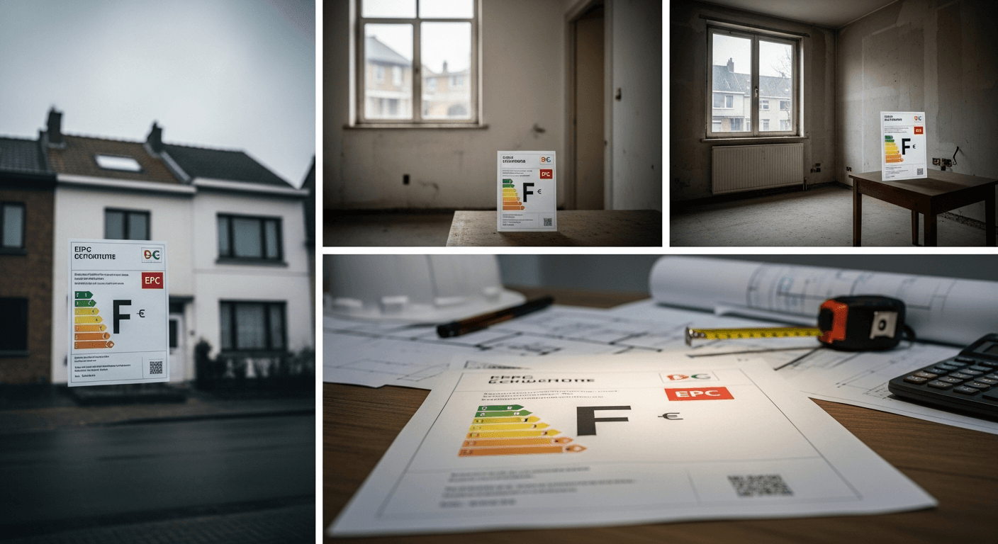 EPC F woning: wat zijn de kosten van een verplichte renovatie?