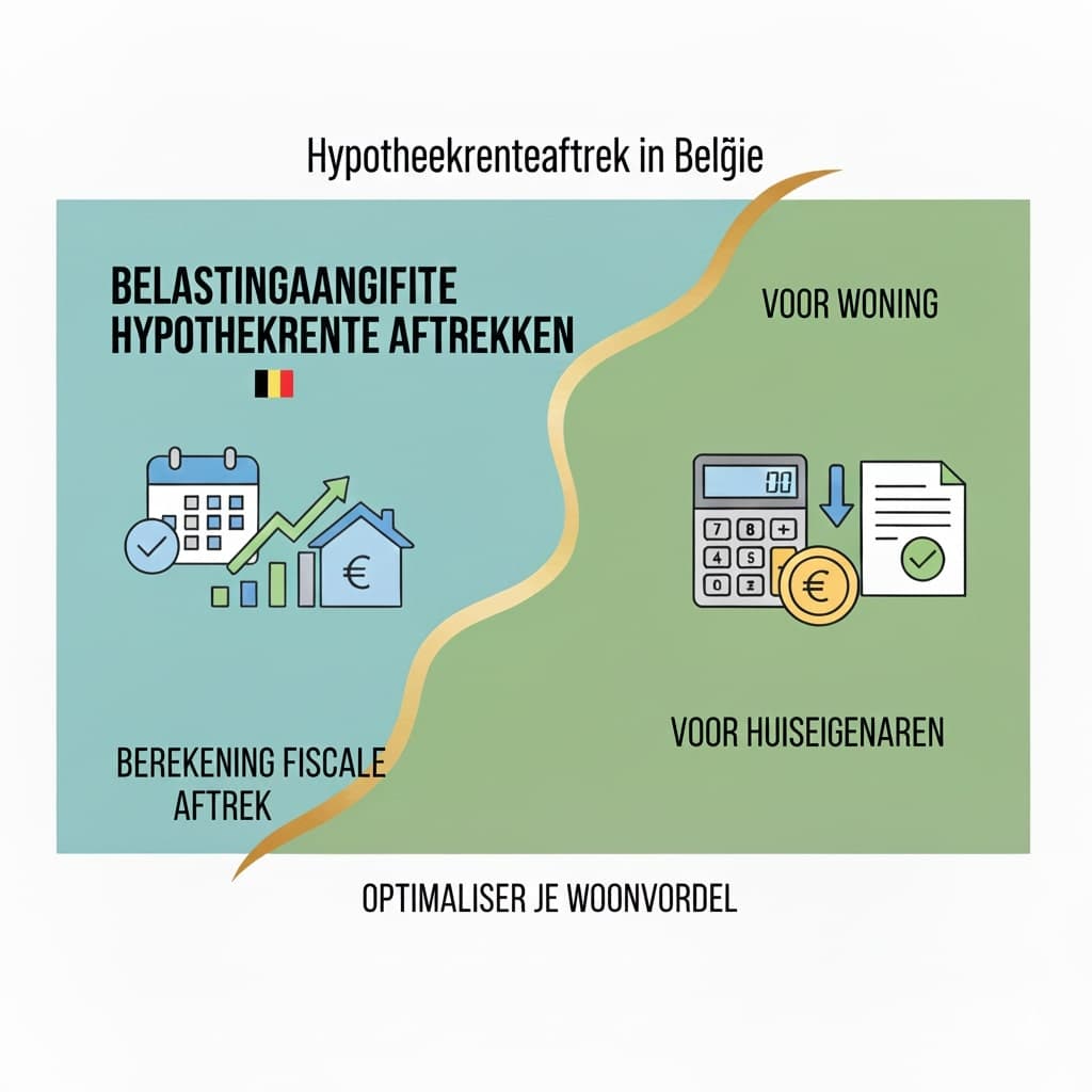 Hoe werkt hypotheekrenteaftrek in België alles wat je moet weten