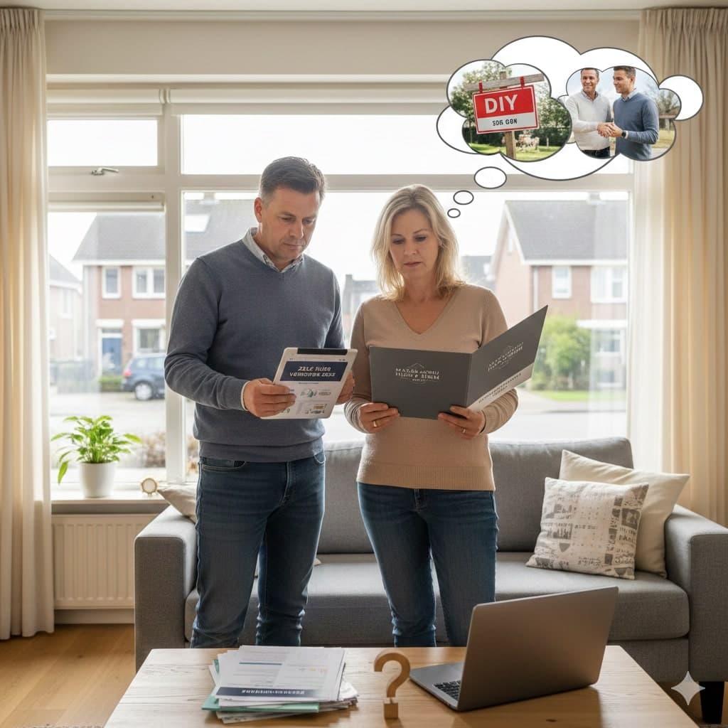 Huis verkopen in België: zelf verkopen of via makelaar?