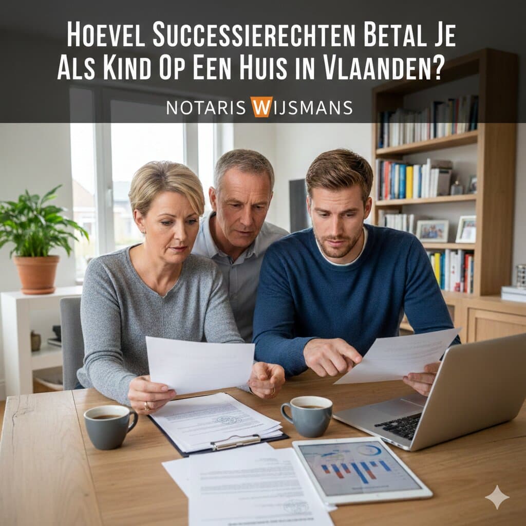 Hoeveel Successierechten Betaal Je Als Kind Op Een Huis in Vlaanderen?