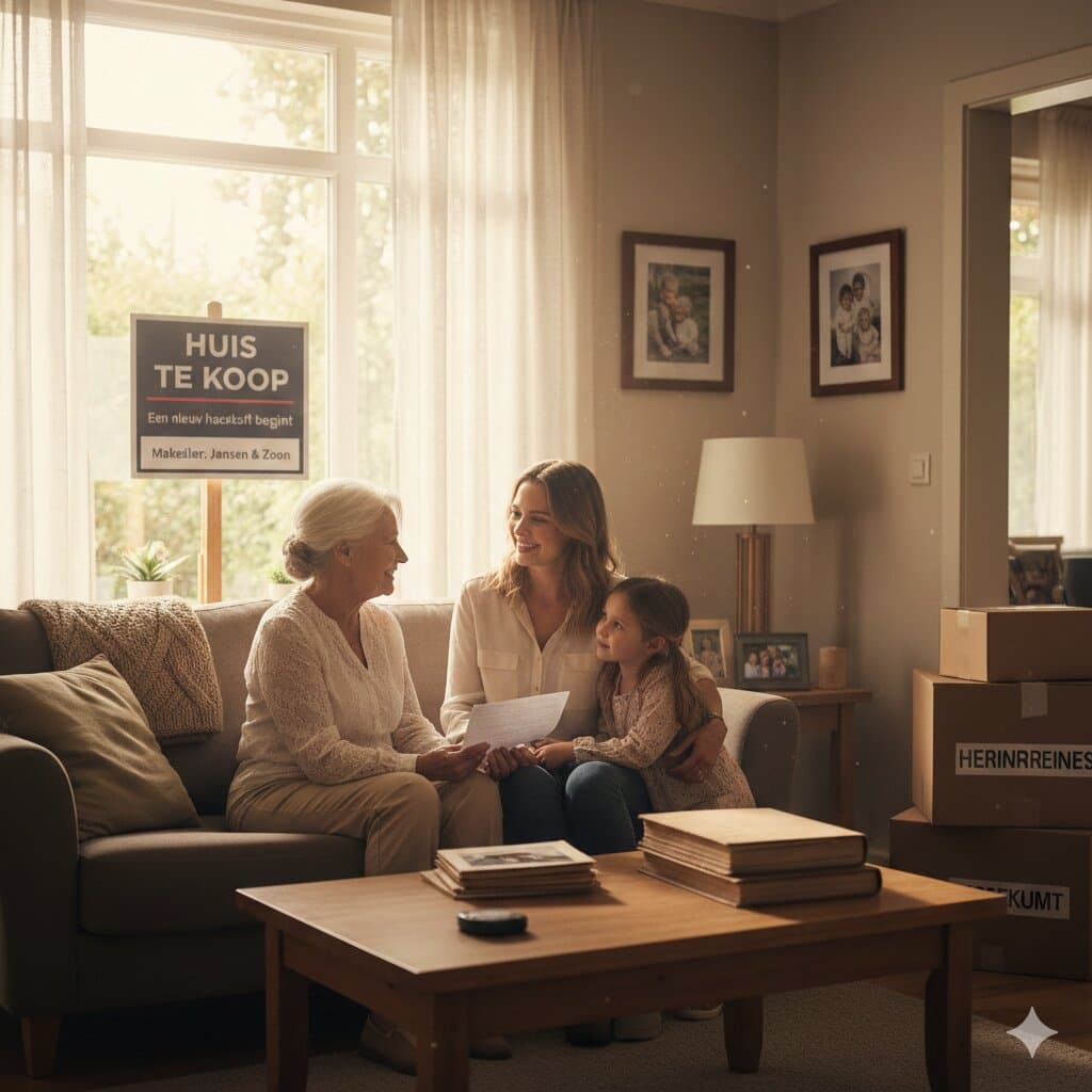 Huis verkopen als moeder nog leeft: wat zijn je rechten?