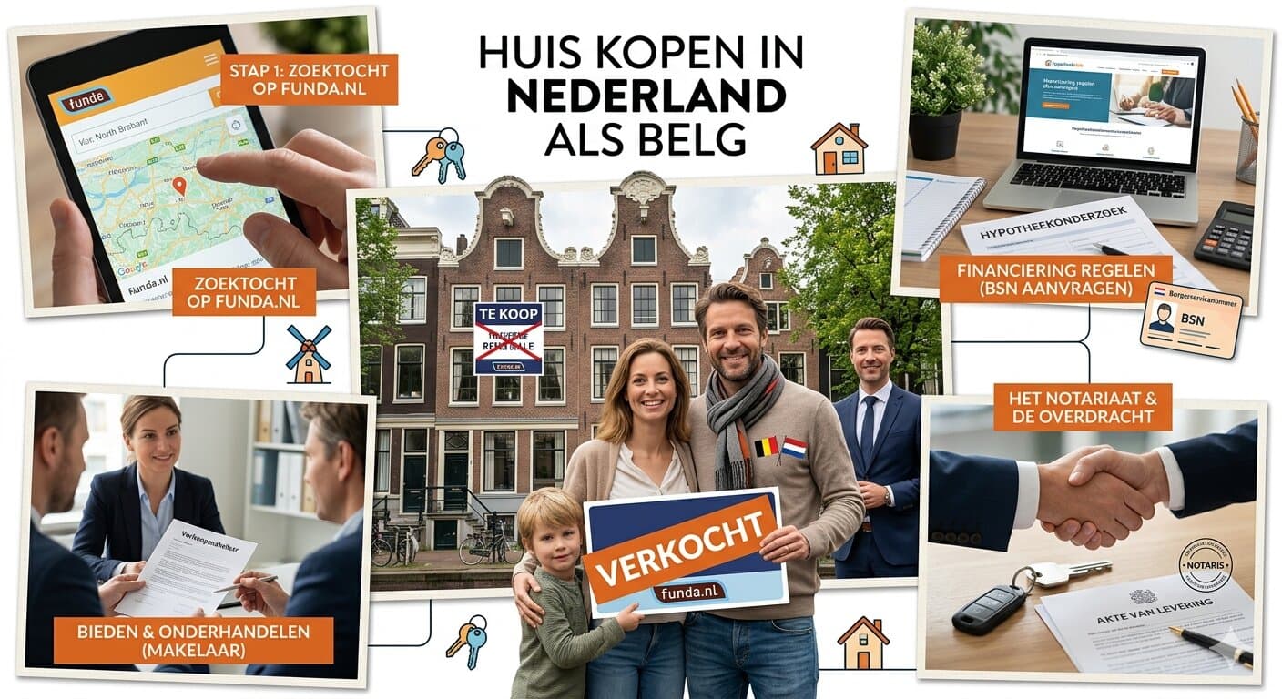 Huis kopen in Nederland als Belg: wat moet je weten?